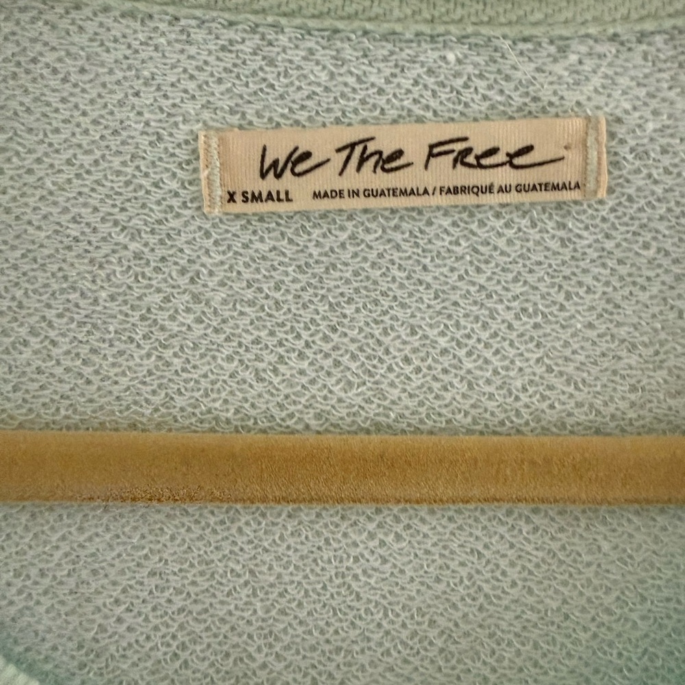 We The Free Light Green Crop Top - Picture 9 of 12